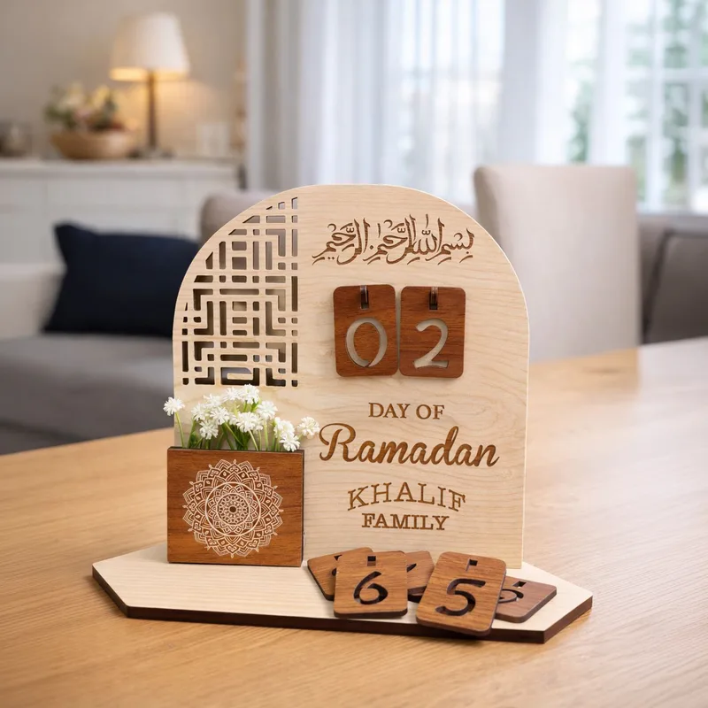 Ramadan Calendar Stand